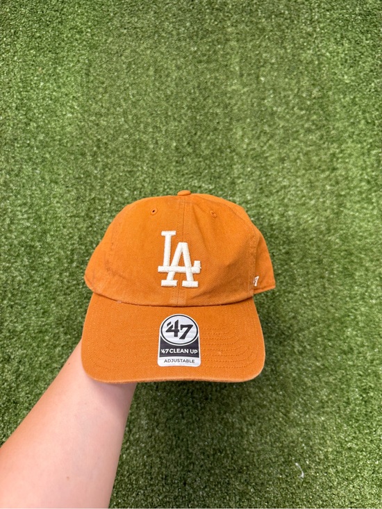 47 Accessories - NWT '47 Los Angeles LA Dodgers Hat Rust Orange Urban Outfitters Adjustable OSFM